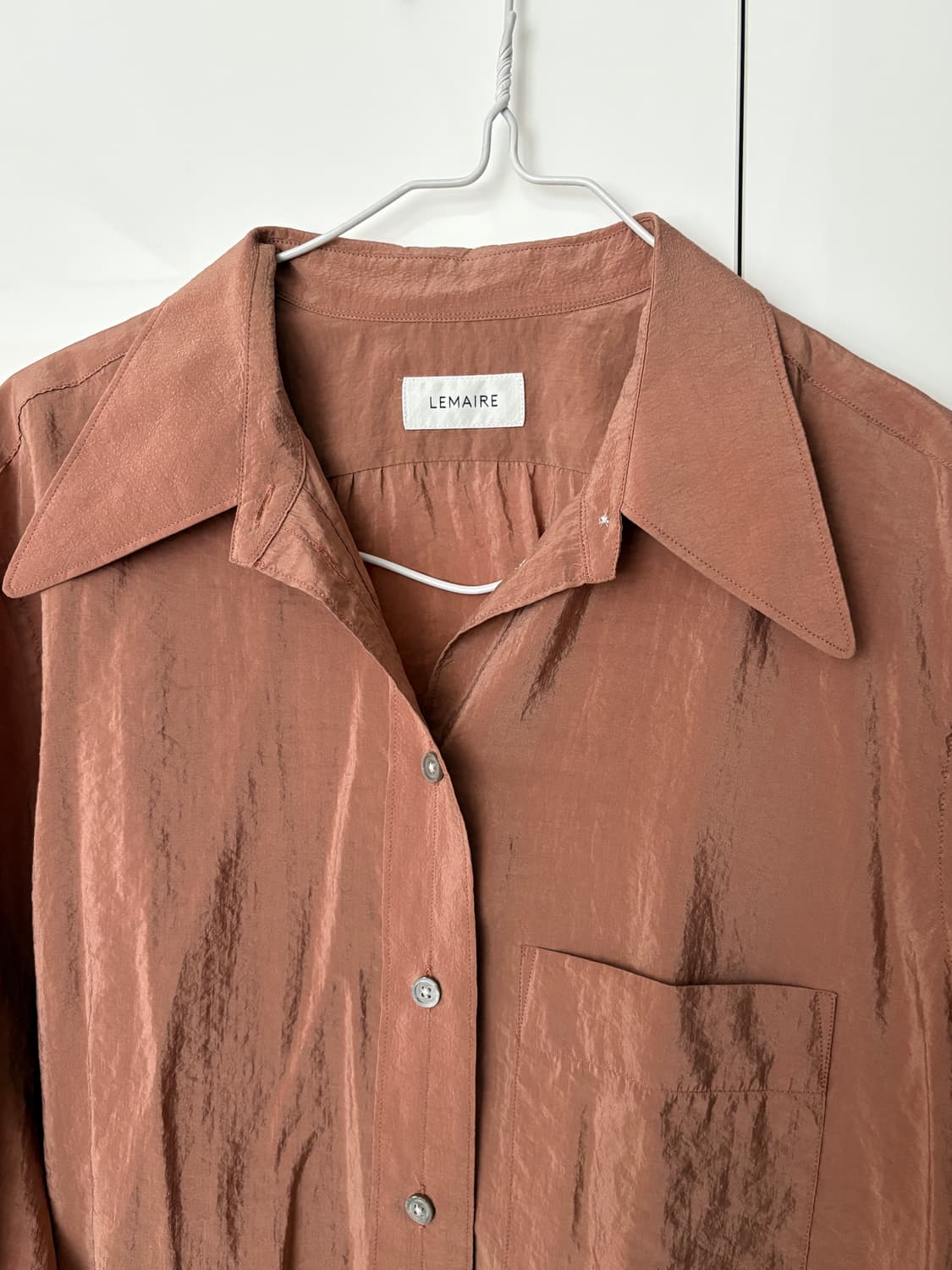 lemaire 르메르 드라이실크 셔츠 (36) 상품이미지3