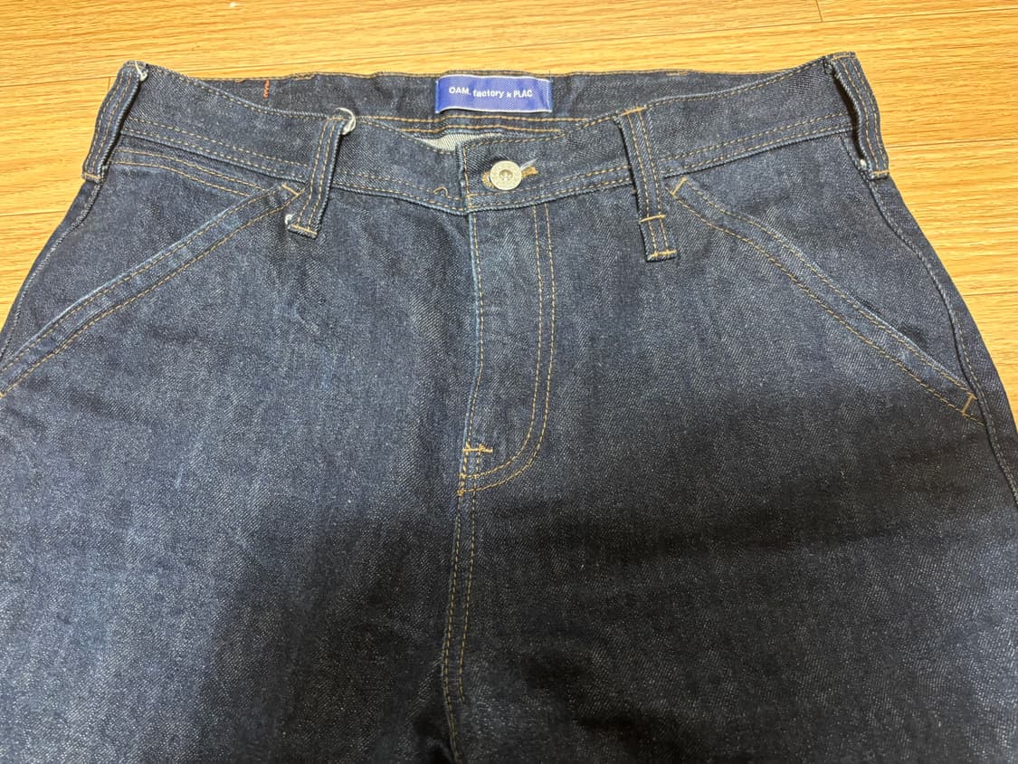 OAM x PLAC  셀비지 데님 워크 팬츠 상품이미지5