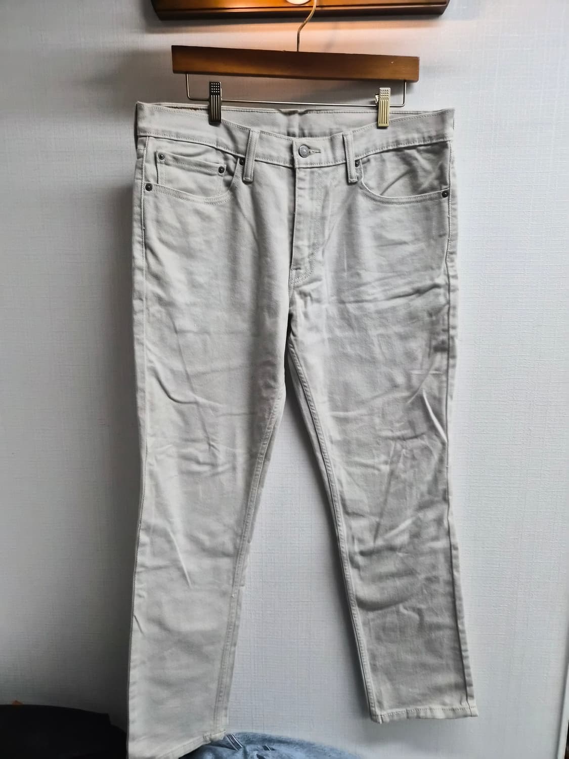 36) 리바이스 511 크림 베이지 데님 팝니다 상품이미지1