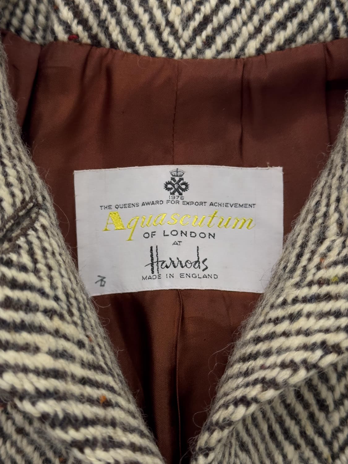 아쿠아스큐텀 트위드 코트 상품이미지6