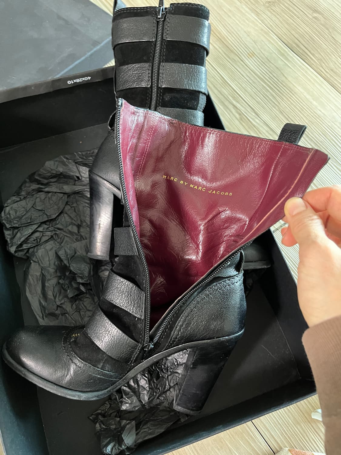 마크제이콥스 버클부츠 10cm 상품이미지5