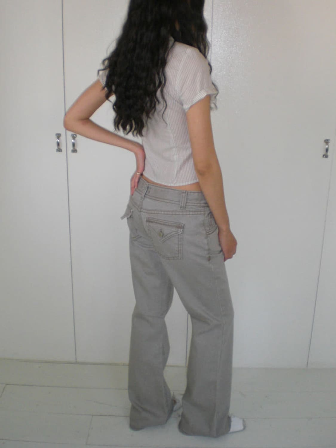 띵즈앤스터프 밀리 부츠컷 팬츠 m 상품이미지2