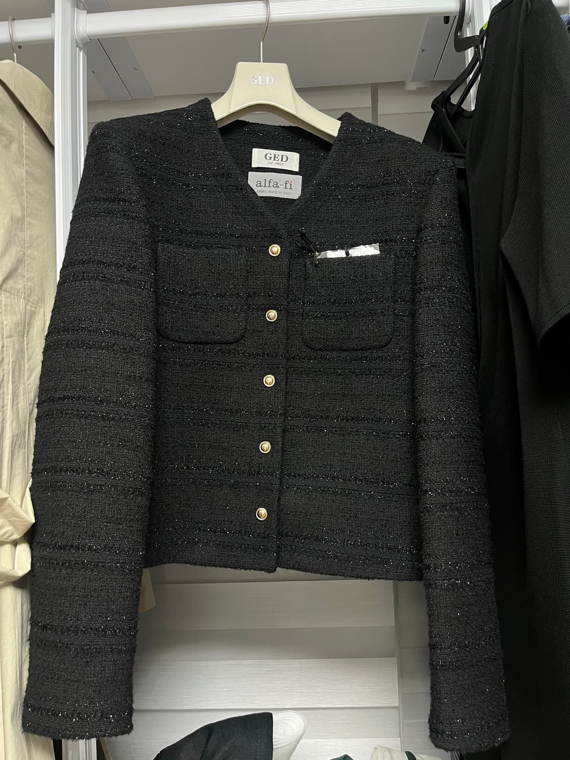 게드 다이아나 트위드 자켓M 상품이미지1