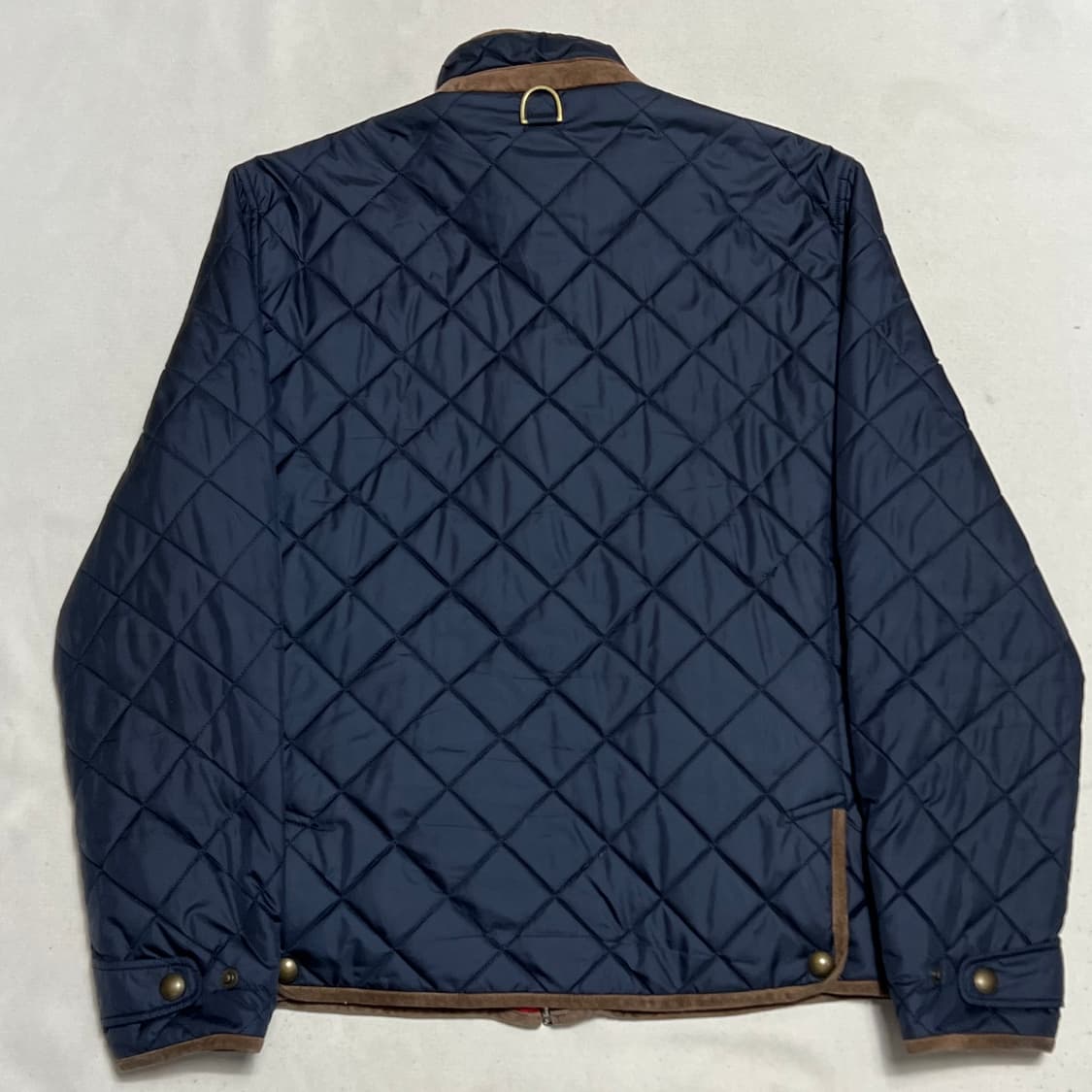 L 폴로랄프로렌 리버시블 네이비 레드 퀼팅 자켓 상품이미지3