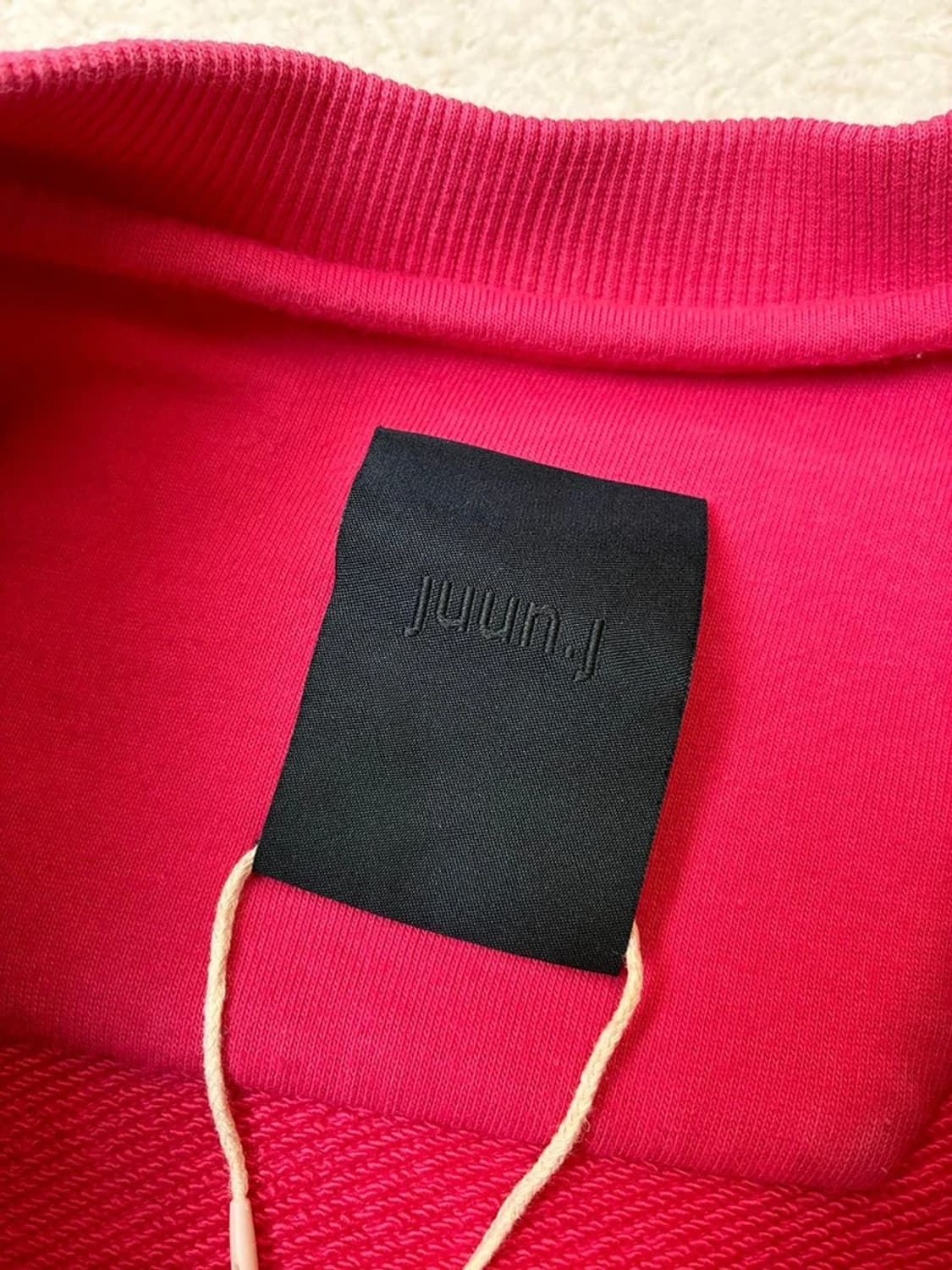 준지 JUUN.J 아카이브 빅로고 스웻 맨투맨 PN6091    상품이미지7