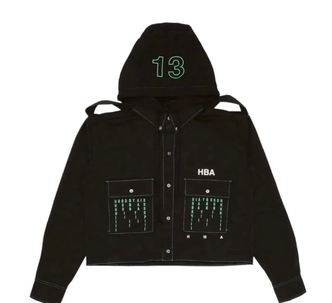 [구]후드바이에어 트러커자켓 s 상품이미지1