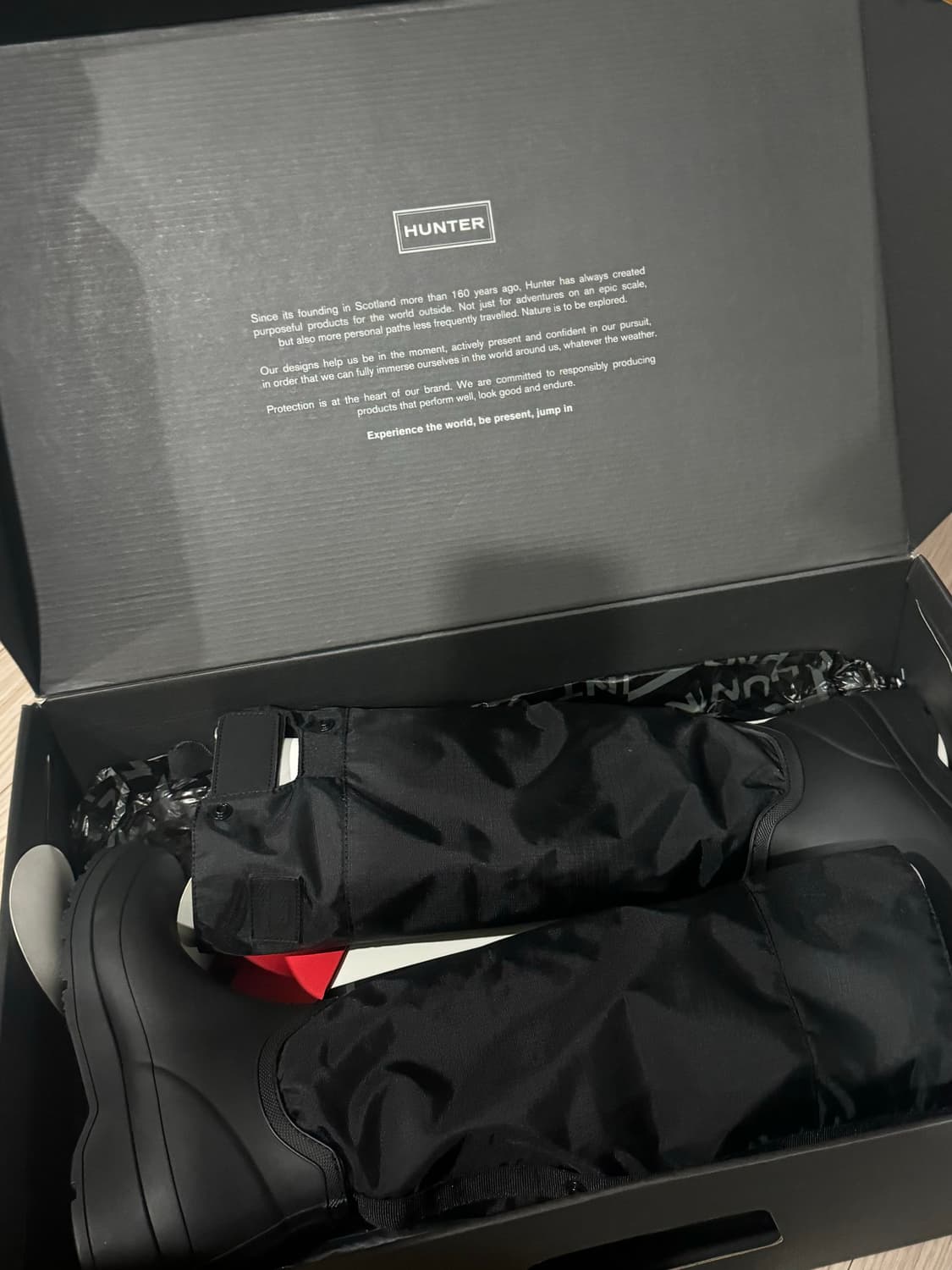 오호스 X 헌터 Play Tall Travel Boots 상품이미지4