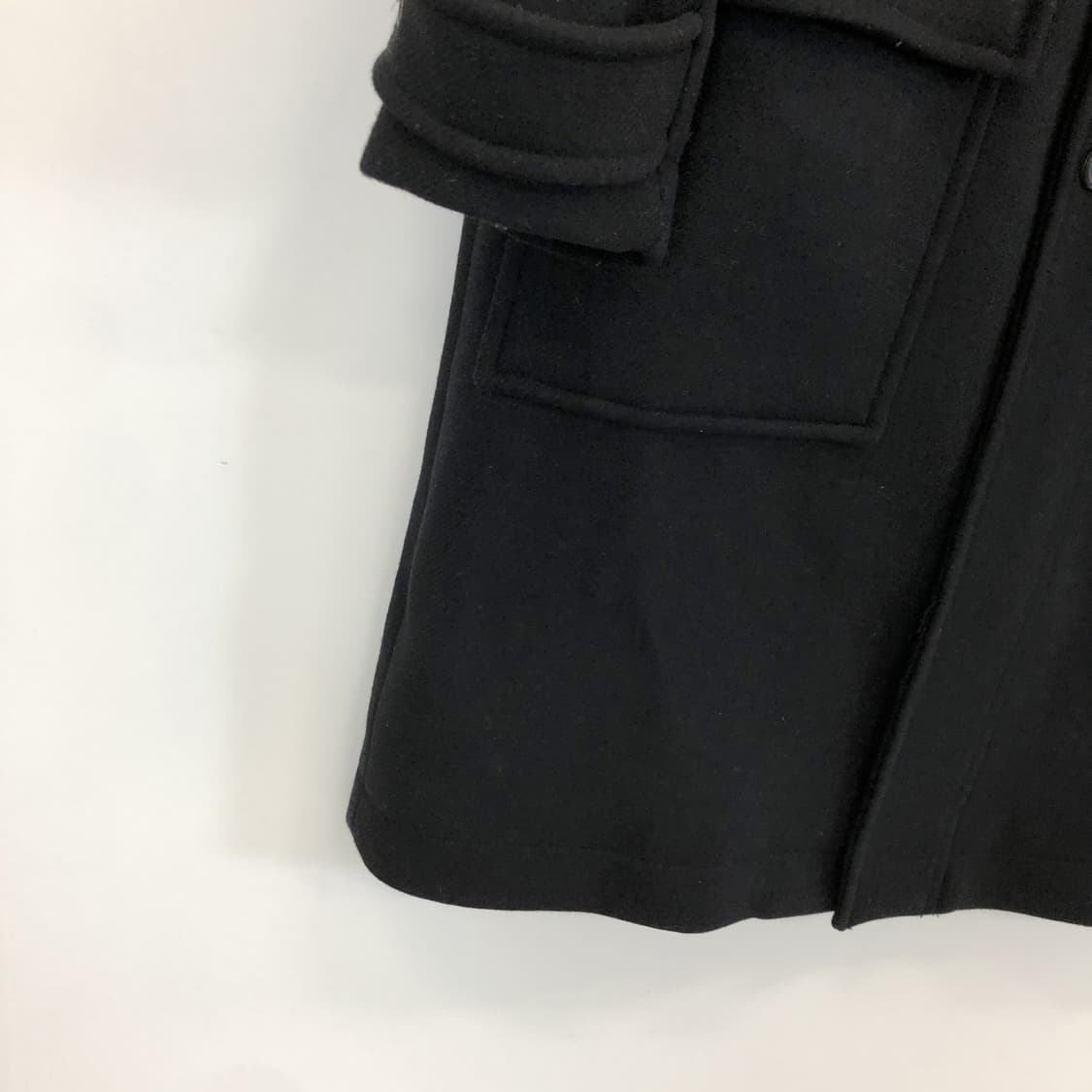 자라 INDITEX 발마칸 코트 L 블랙  상품이미지3