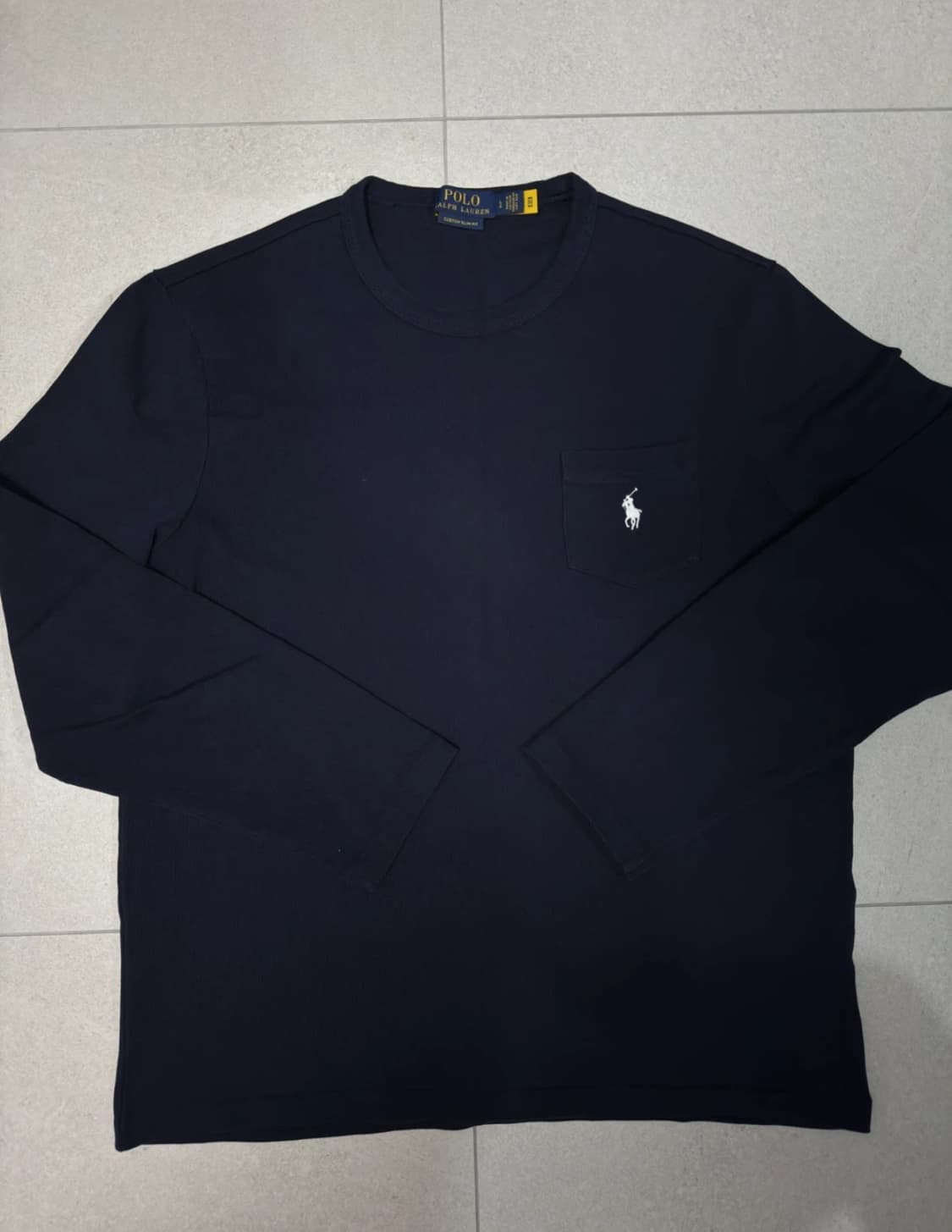 폴로 랄프로렌 롱슬리브 네이비 (L) 상품이미지1