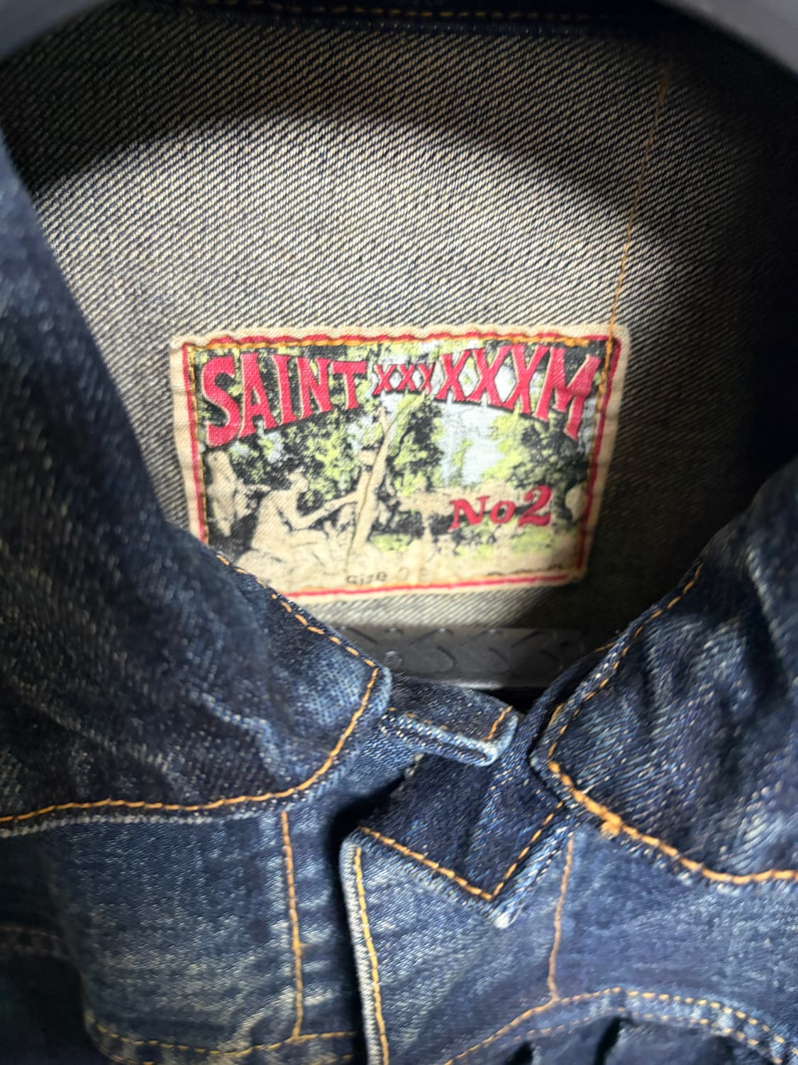 [m] 24ss 세인트미카엘 베르베르진 1st 데님자켓 상품이미지3