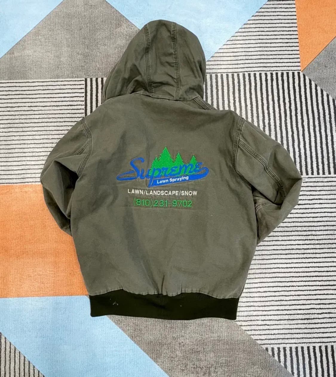 칼하트 supreme J318 워크자켓 상품이미지2