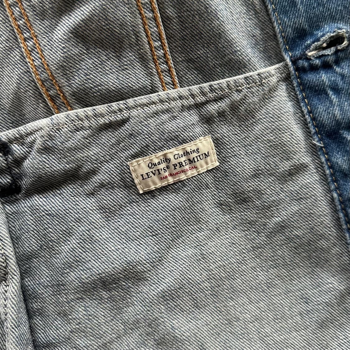 [L]리바이스 x 버질 아블로 빅E 프리미엄 트러커 데님 자켓 상품이미지9