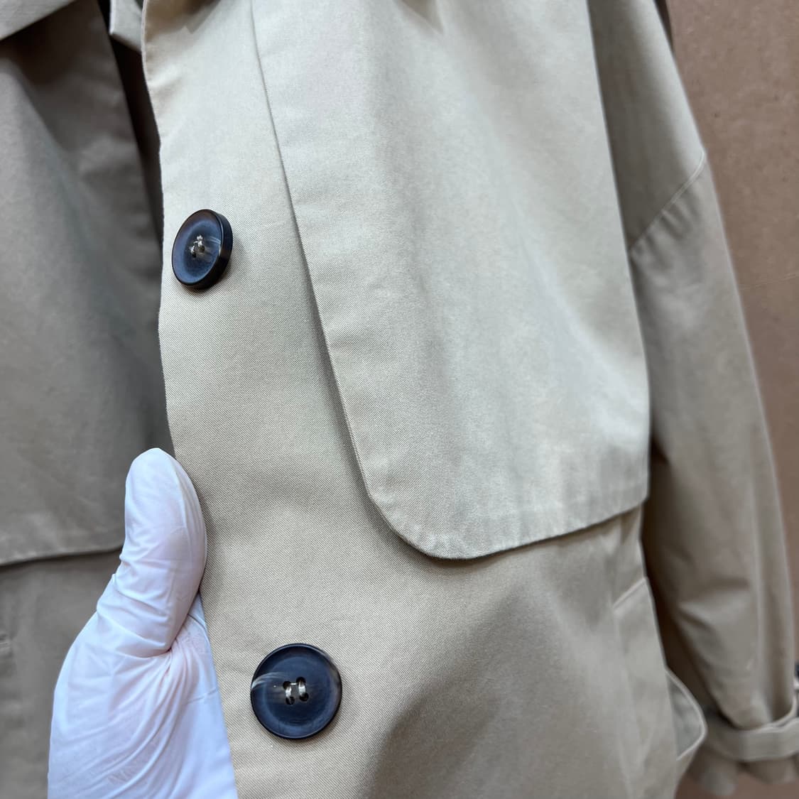 코데즈컴바인 숏 트렌치 자켓 상품이미지4