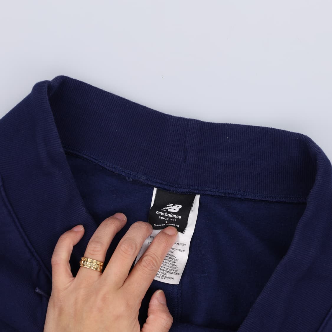 L 뉴발란스 기모 조거팬츠 0319H1 상품이미지3