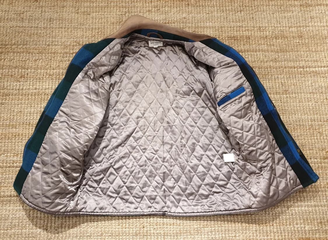 90s jpn 버팔로 체크 울 자켓 상품이미지2