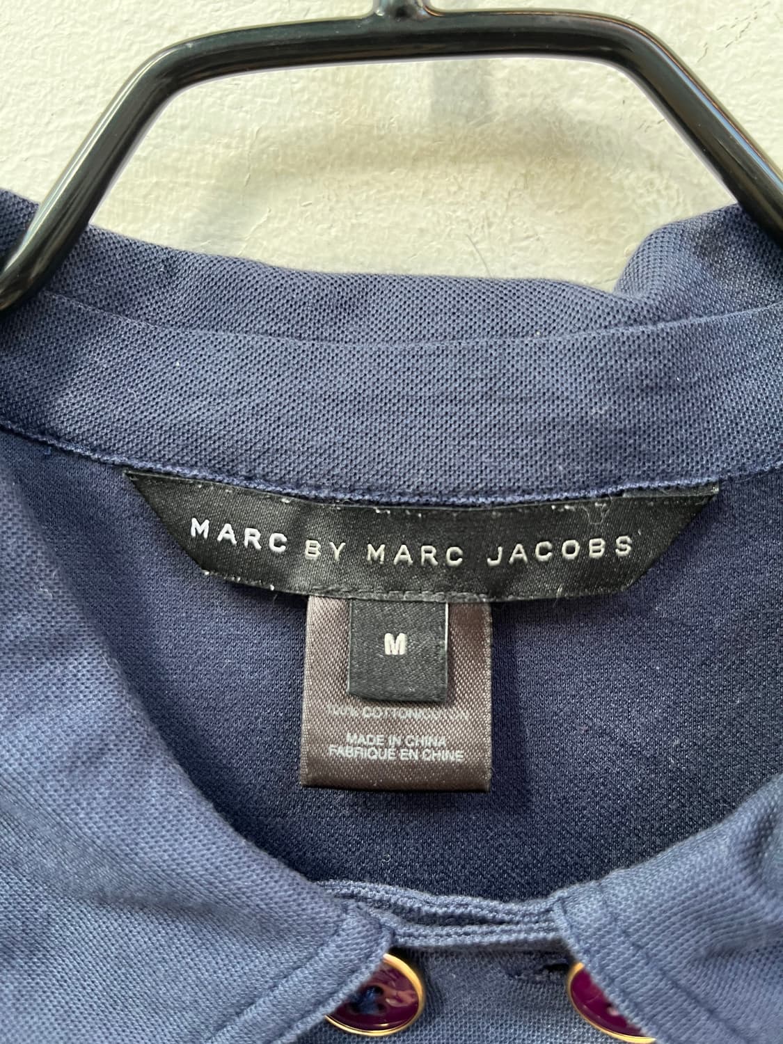 Marc by Marc Jacobs 마크제이콥스 반팔 카라티 블라우스 M 상품이미지5