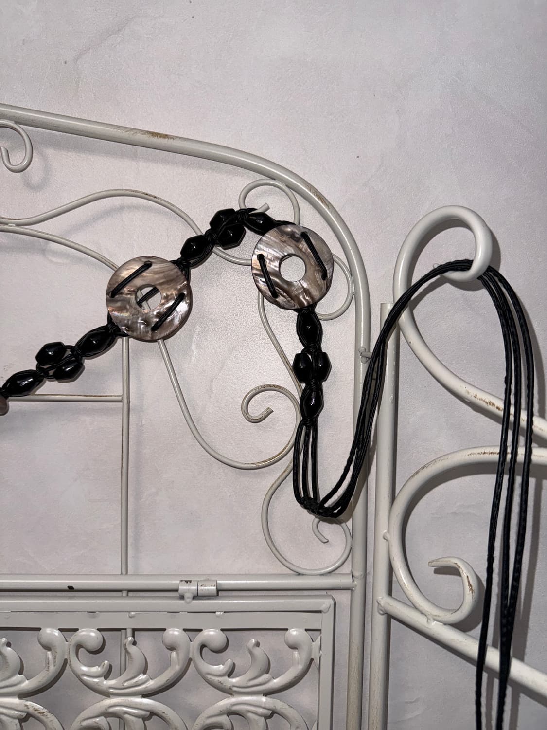 Ethnic marble beads strap belt 상품이미지4