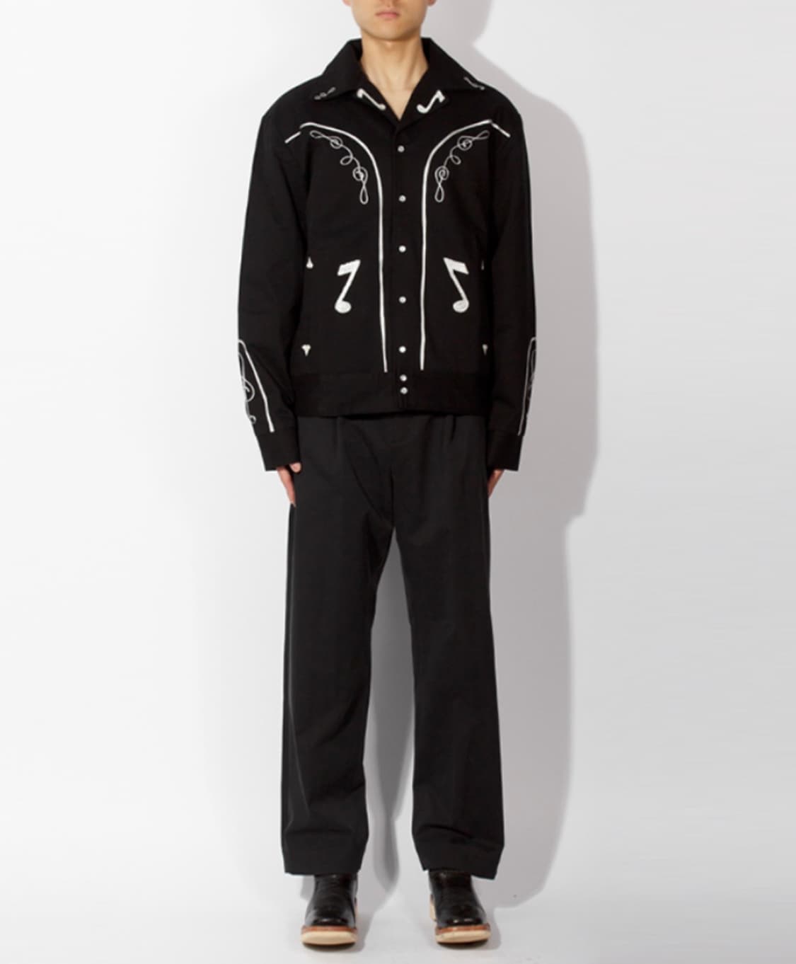 락마운트 볼레로 음표 웨스턴자켓 s(95~) 상품이미지1