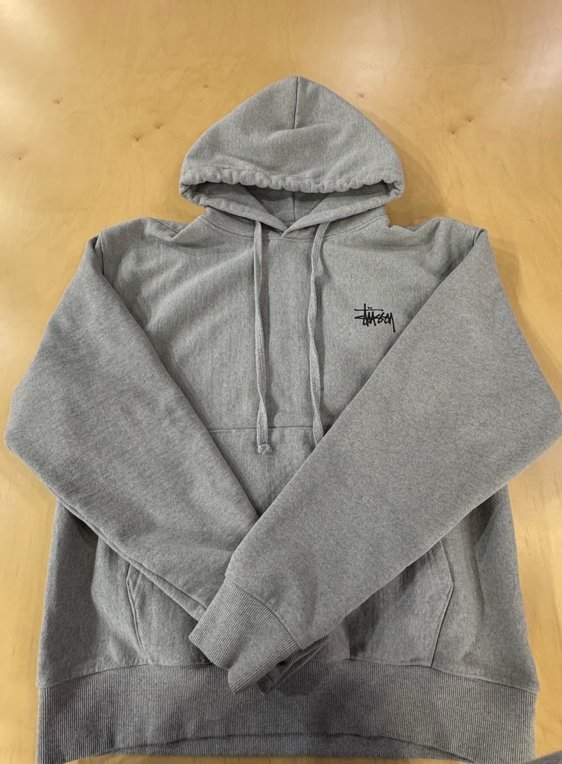 스투시 기본 로고 후드티 상품이미지2