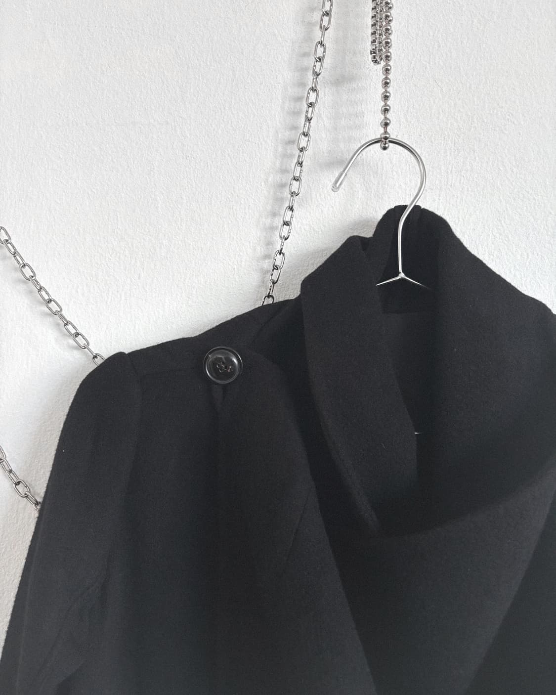 rare* 릭오웬스 파리 익스클루시브 캐시미어 하이넥 드레이프 코트 상품이미지6