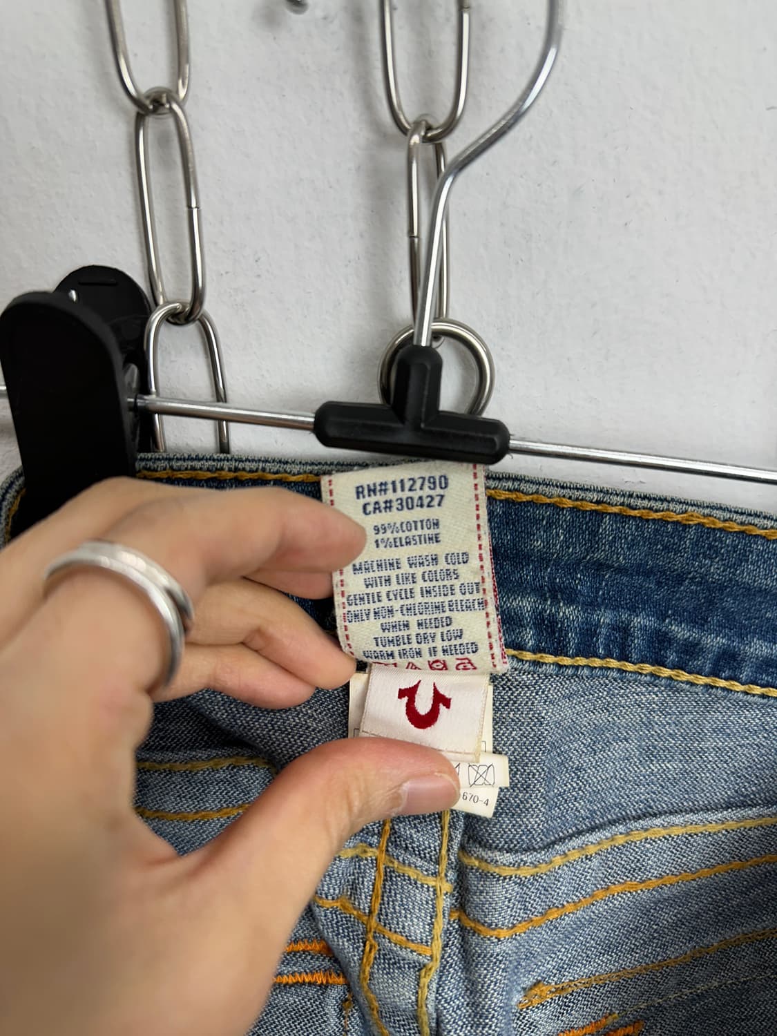 True Religion Billy Super T Wash  Leg Je 상품이미지10