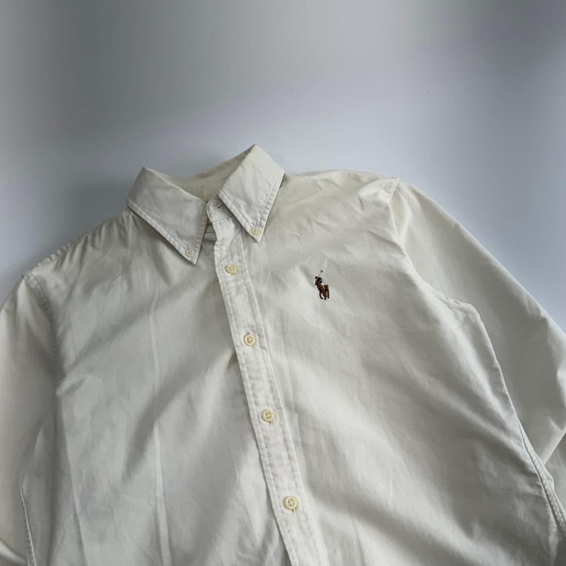 Polo 폴로 멀티포니 아이보리 셔츠 상품이미지4