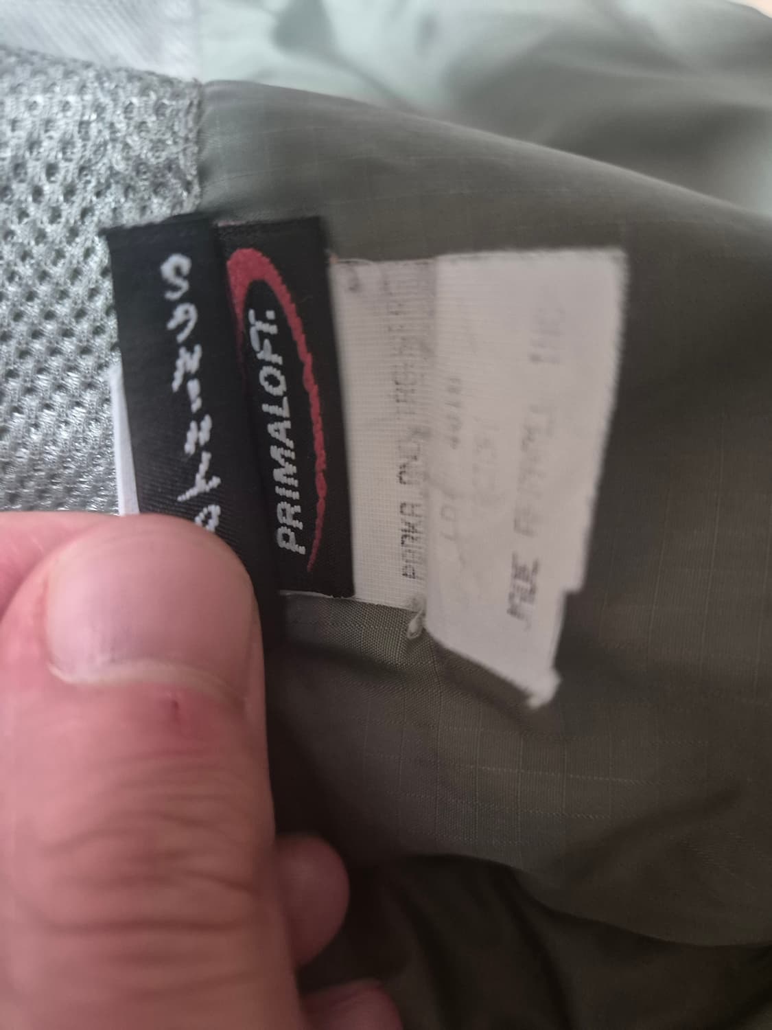 미군 ECWCS level7 프리마로프트 파카 wildthings L-R 상품이미지8