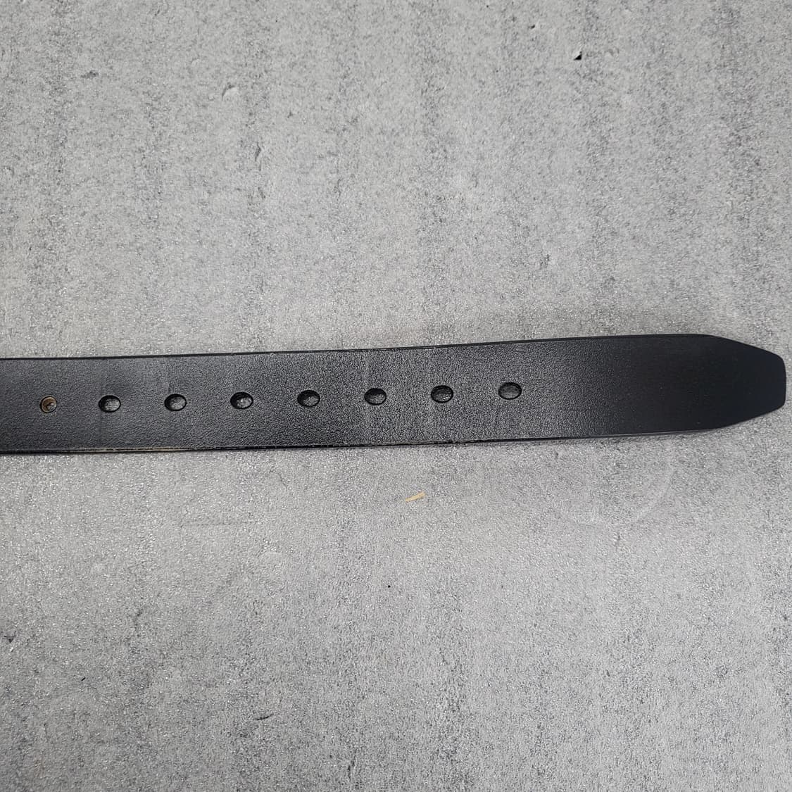 Davis 검정 100%레더 가죽 벨트 총106cm 상품이미지6