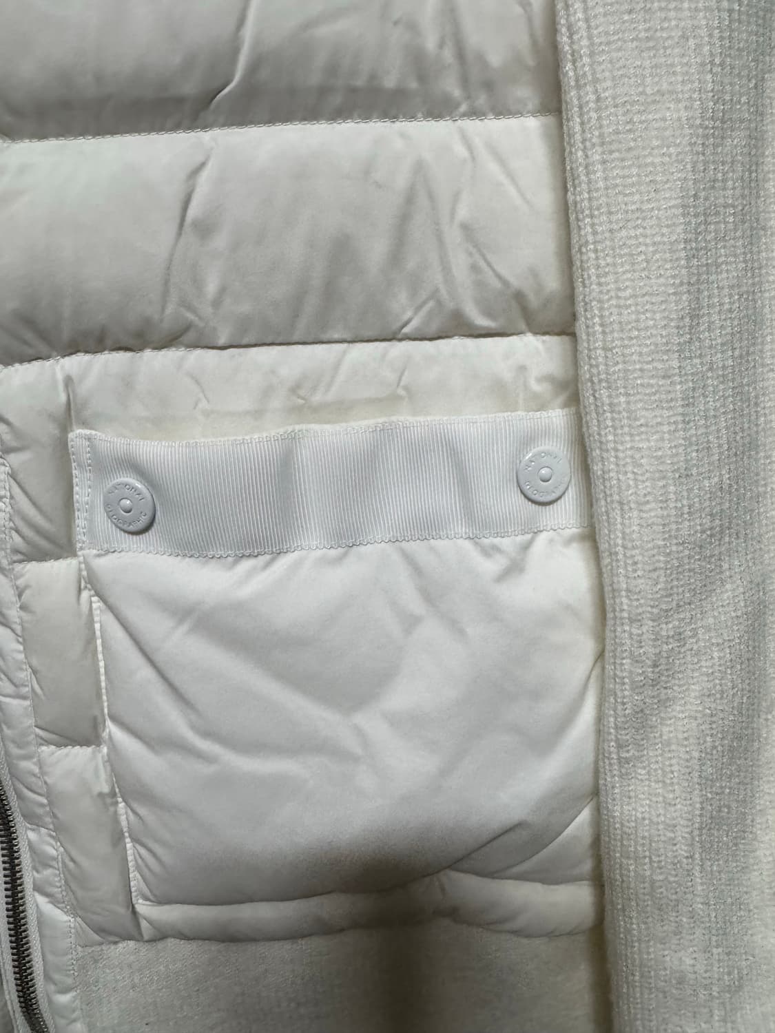 M 내셔널지오그래픽 모니카 하이브리드 니트 패딩 상품이미지5