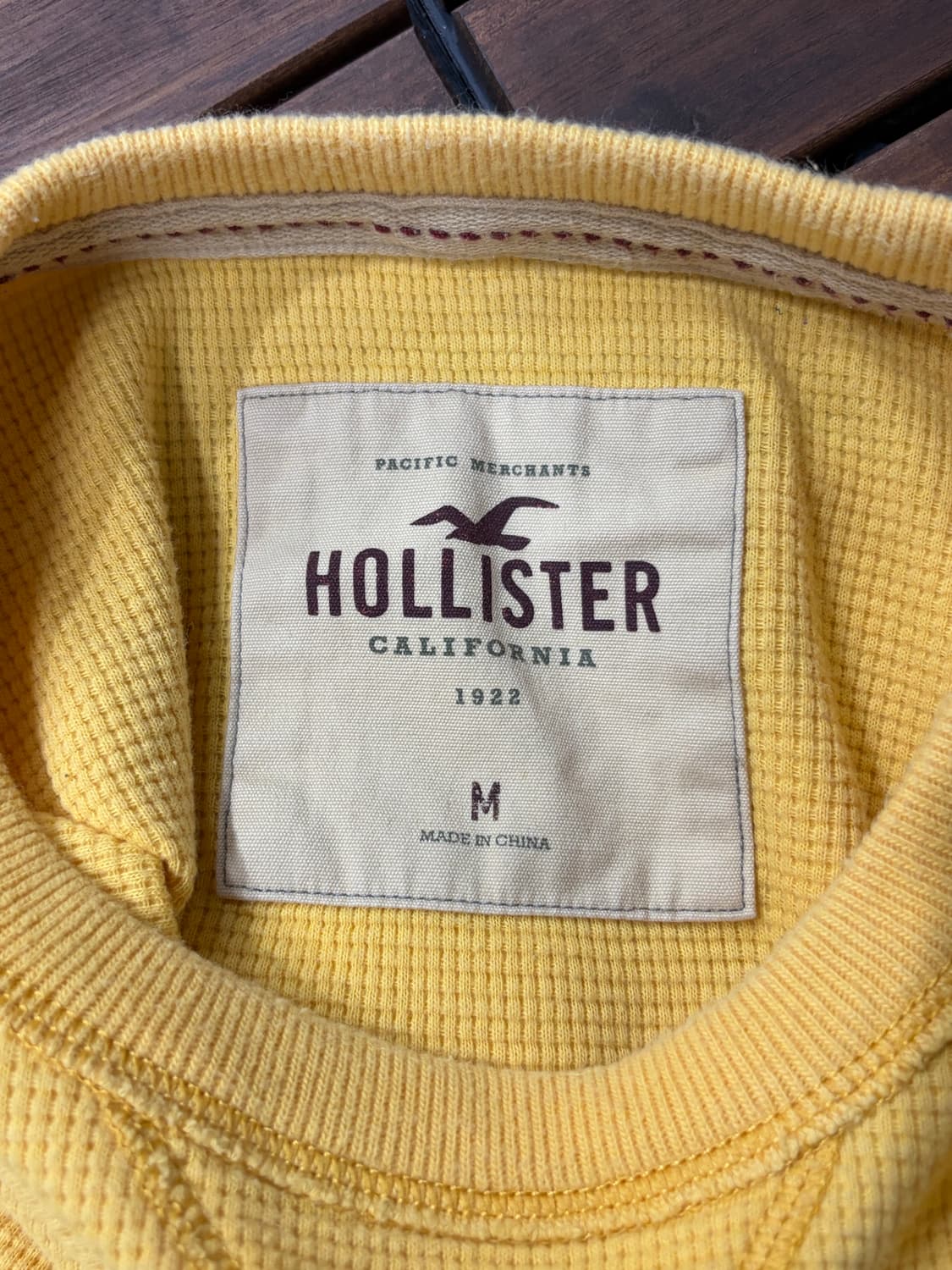 홀리스터 재팬 와플 롱슬리브 티셔츠 (M) 상품이미지5