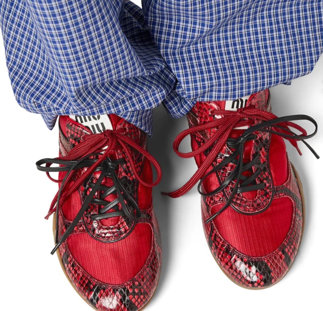 미우미우 감나지움 스니커즈  (42) 상품이미지1