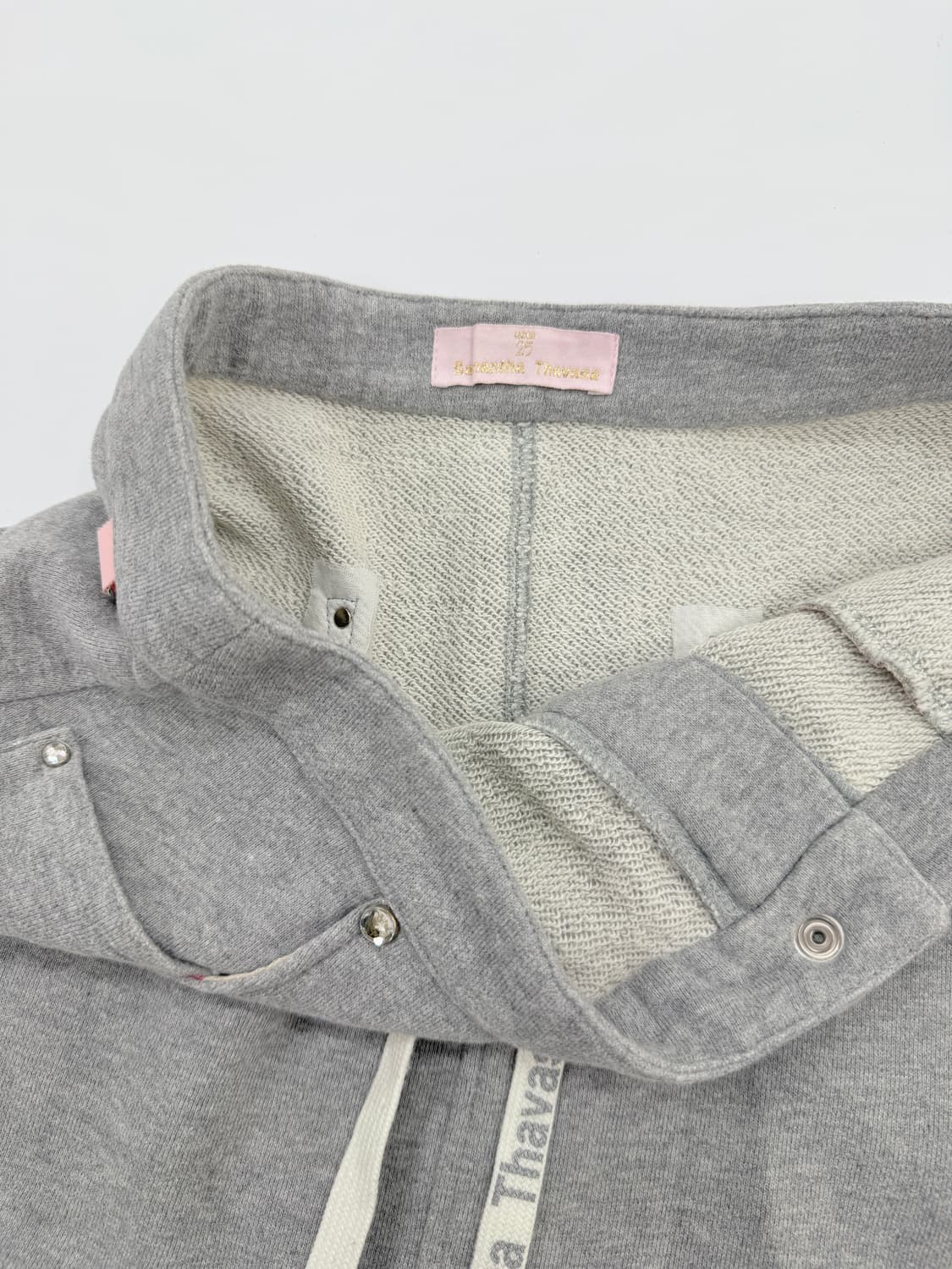 빈티지 SAMANTHA THAVASA 그레이 니트 미니 스커트 상품이미지3