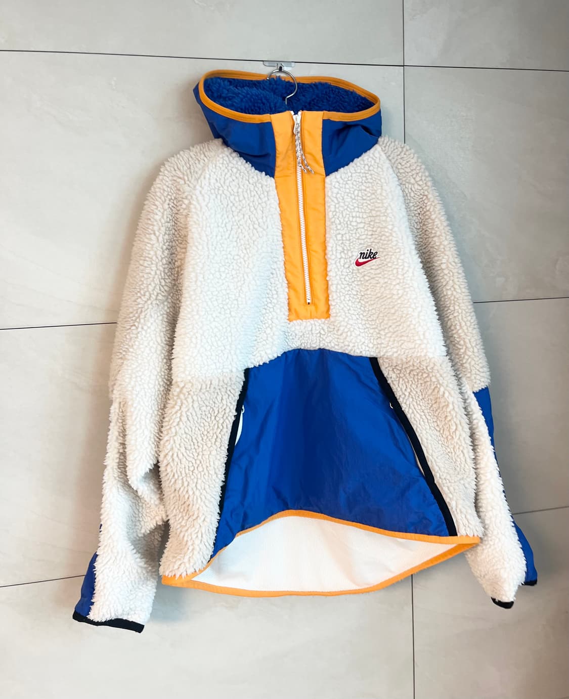 나이키 헤리티지 뽀글이 아노락 후리스 (L size) 상품이미지2