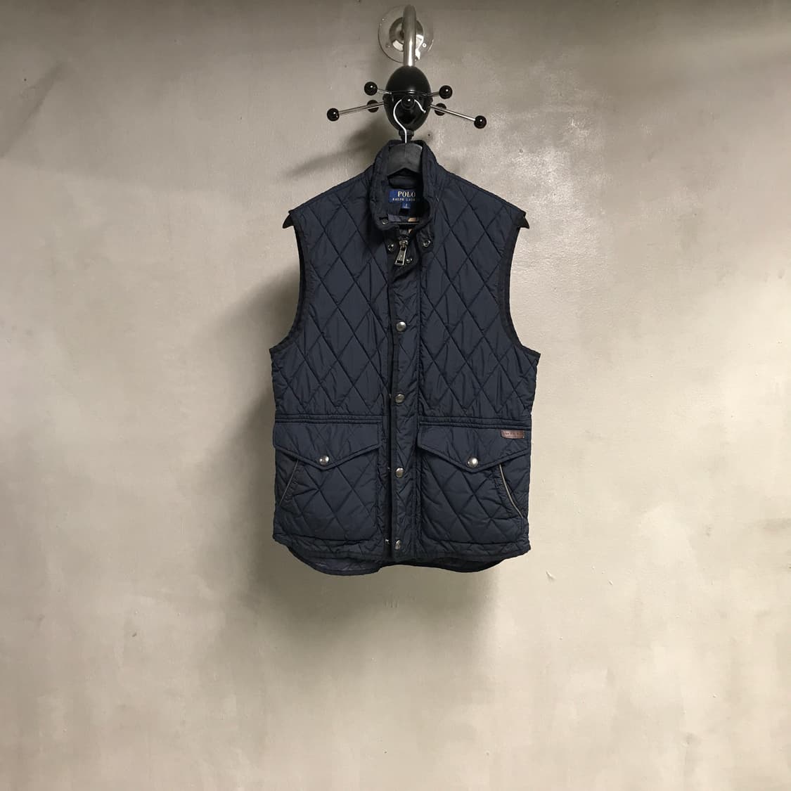 폴로 랄프로렌 퀄팅 베스트 네이비 S 상품이미지1