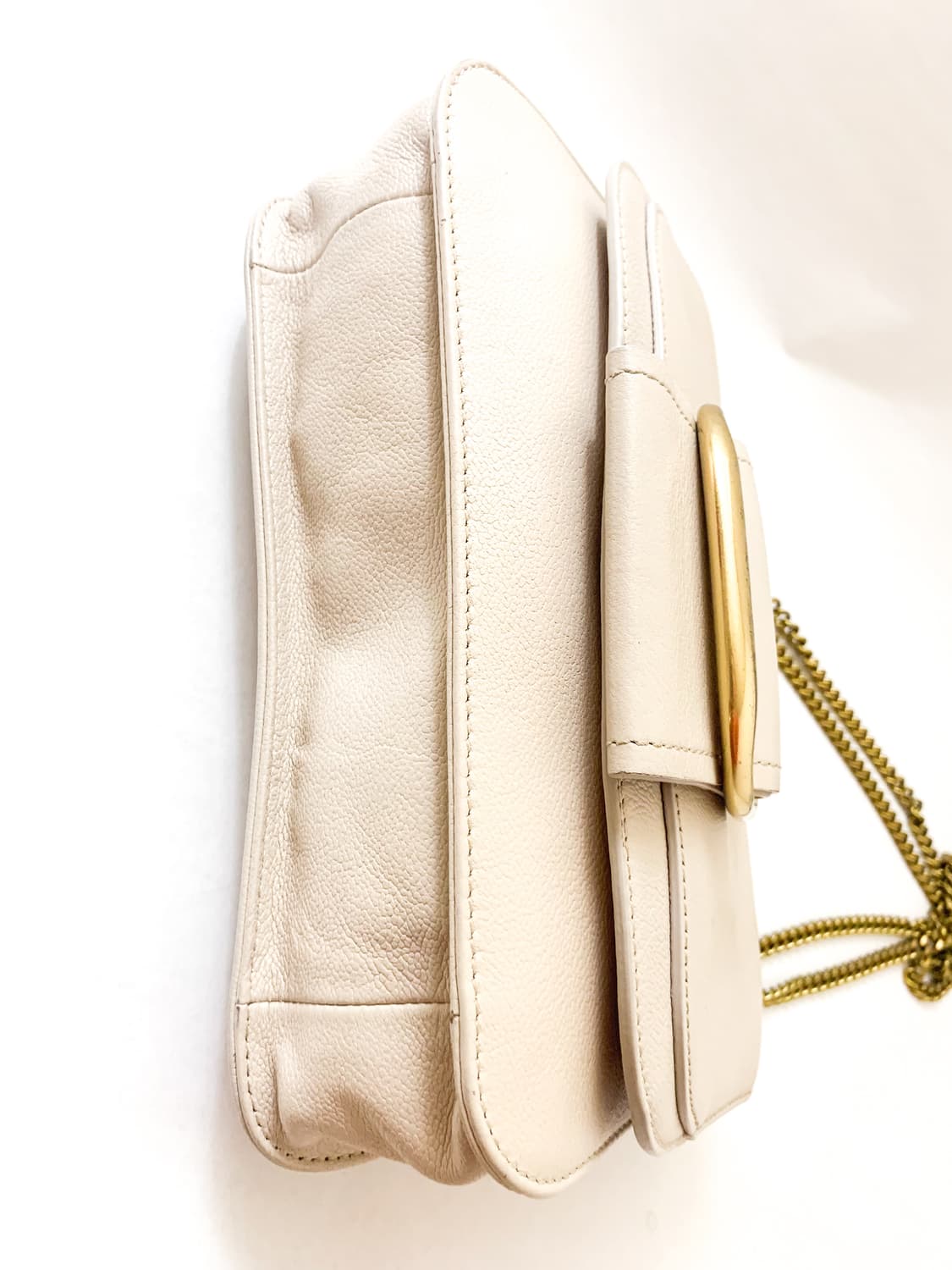 [미디움] 끌로에 빅 버클 가죽 체인 숄더백 상품이미지5