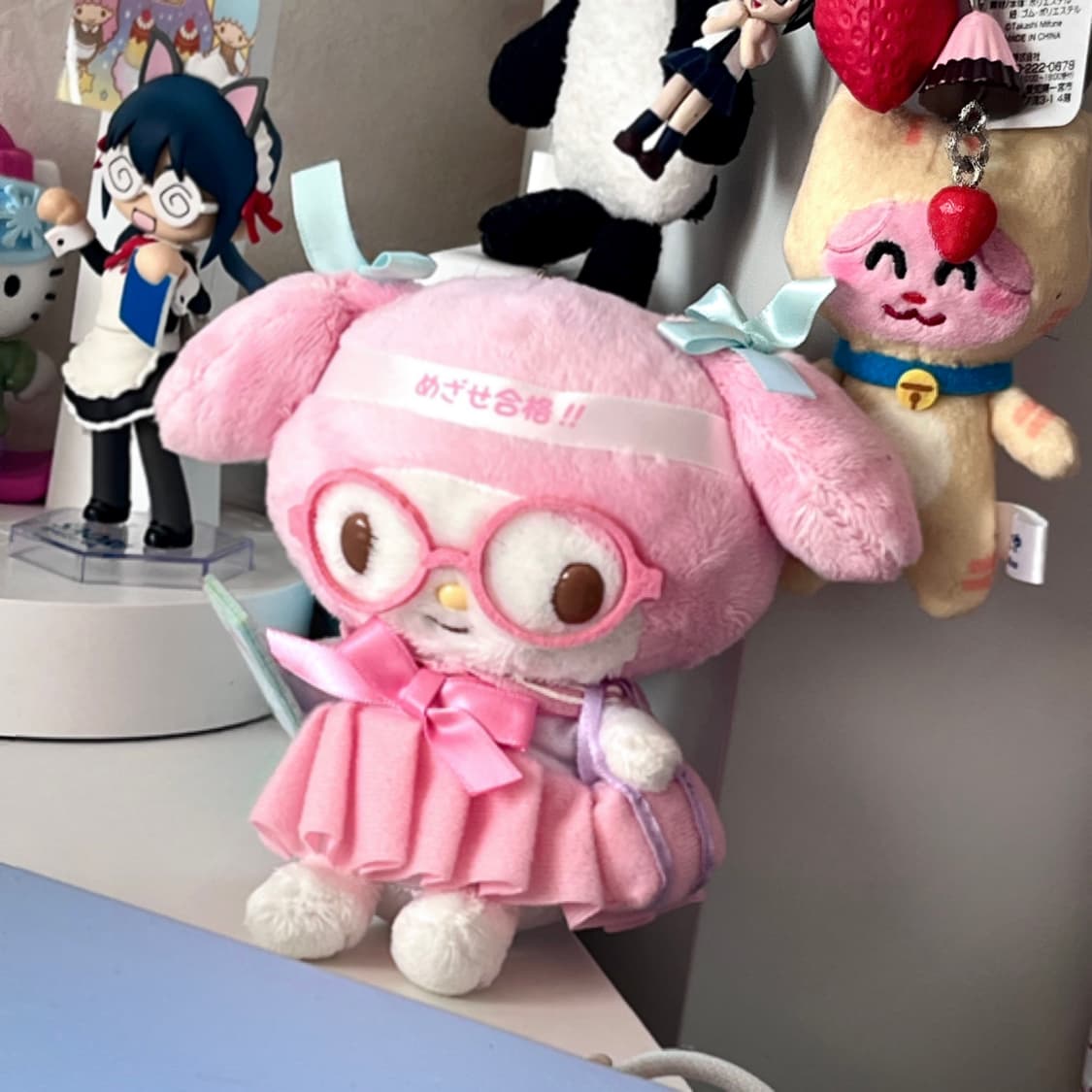 합격 마이멜로디 인형 키링 합격 마멜 상품이미지1