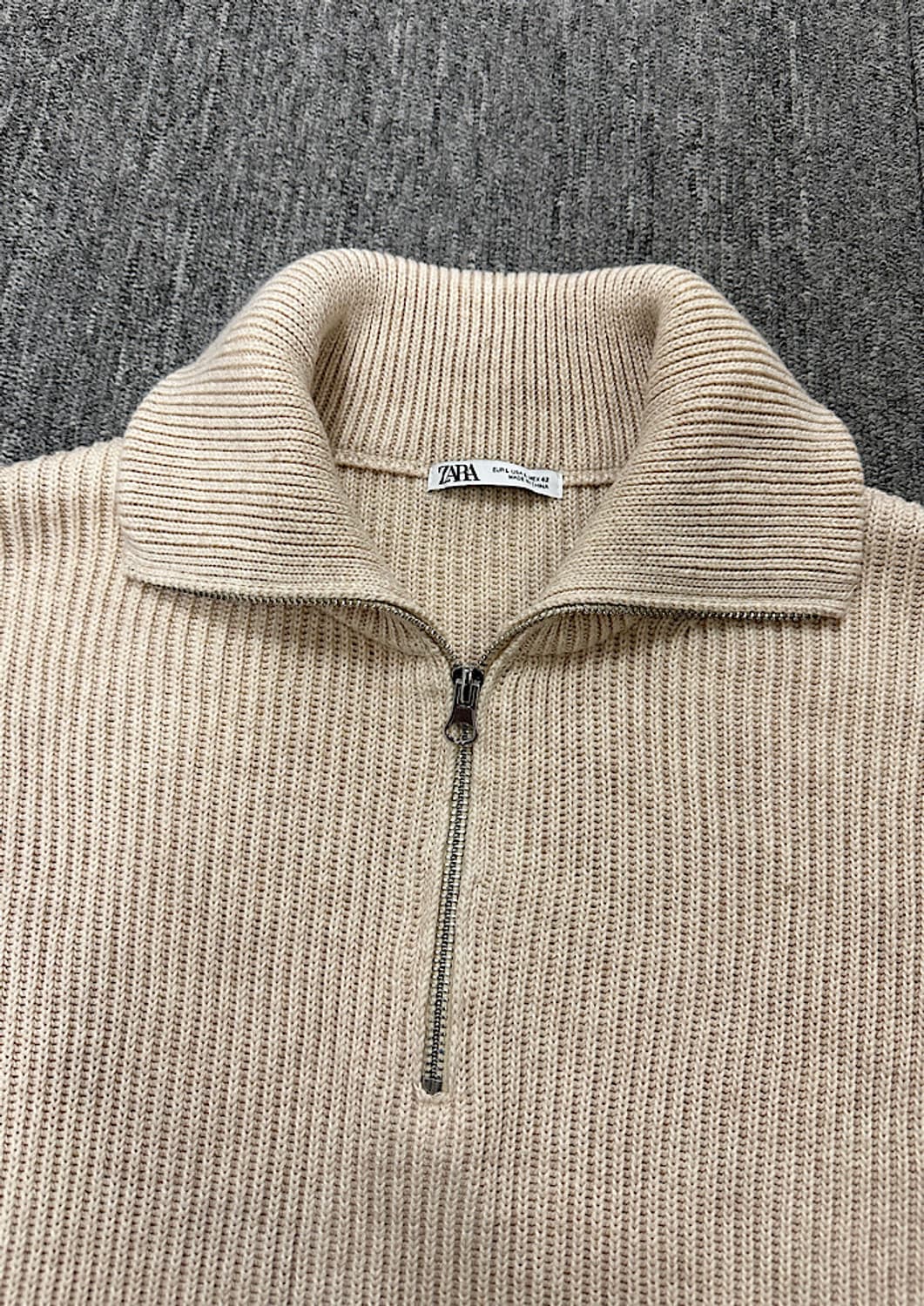 자라 니트 반집업  상품이미지3