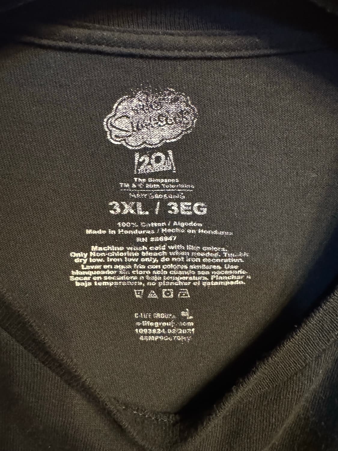 빈티지 바트 심슨 그래픽티 애니티 카툰티 "3XL" (m211) 상품이미지2