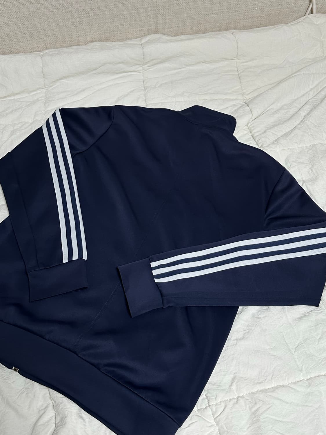 아디다스 네이비 져지 트랙탑 라지  상품이미지3