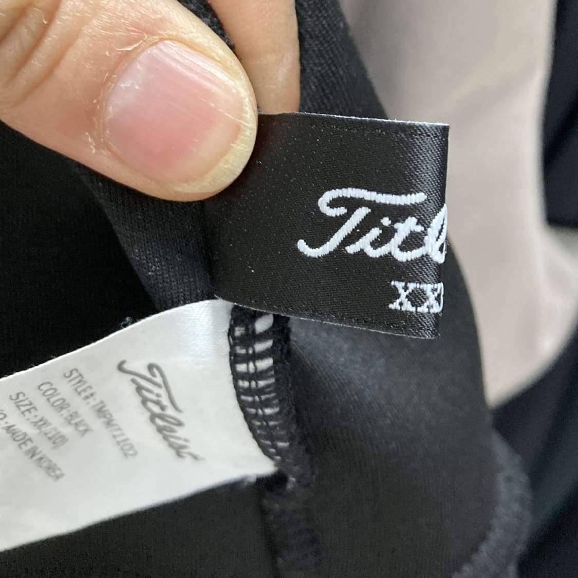 타이틀리스트 정품 24fw 남성골프맨투맨 2XL  상품이미지4