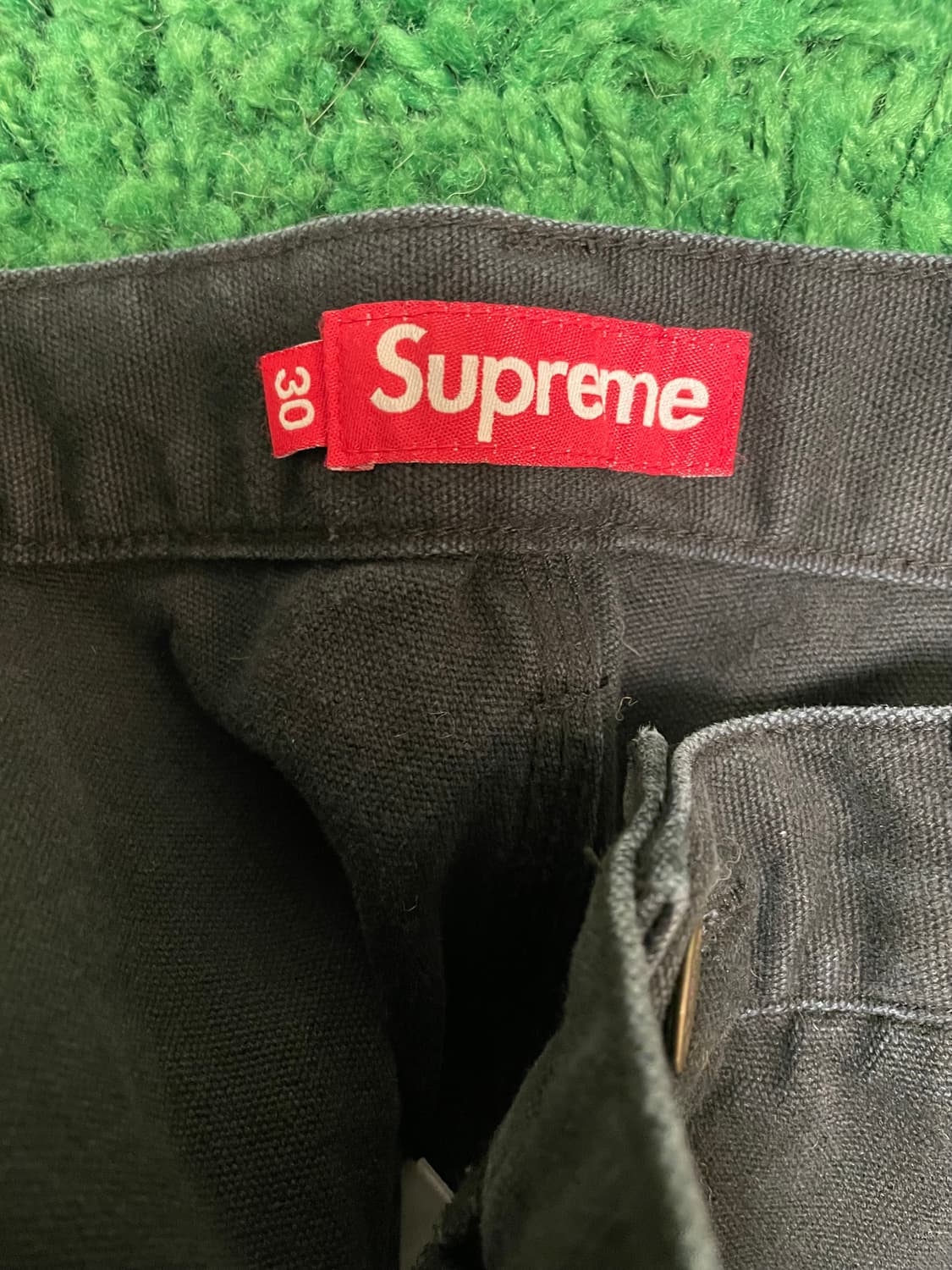 [30] 슈프림 24FW 더블니 페인터 팬츠 블랙 상품이미지4