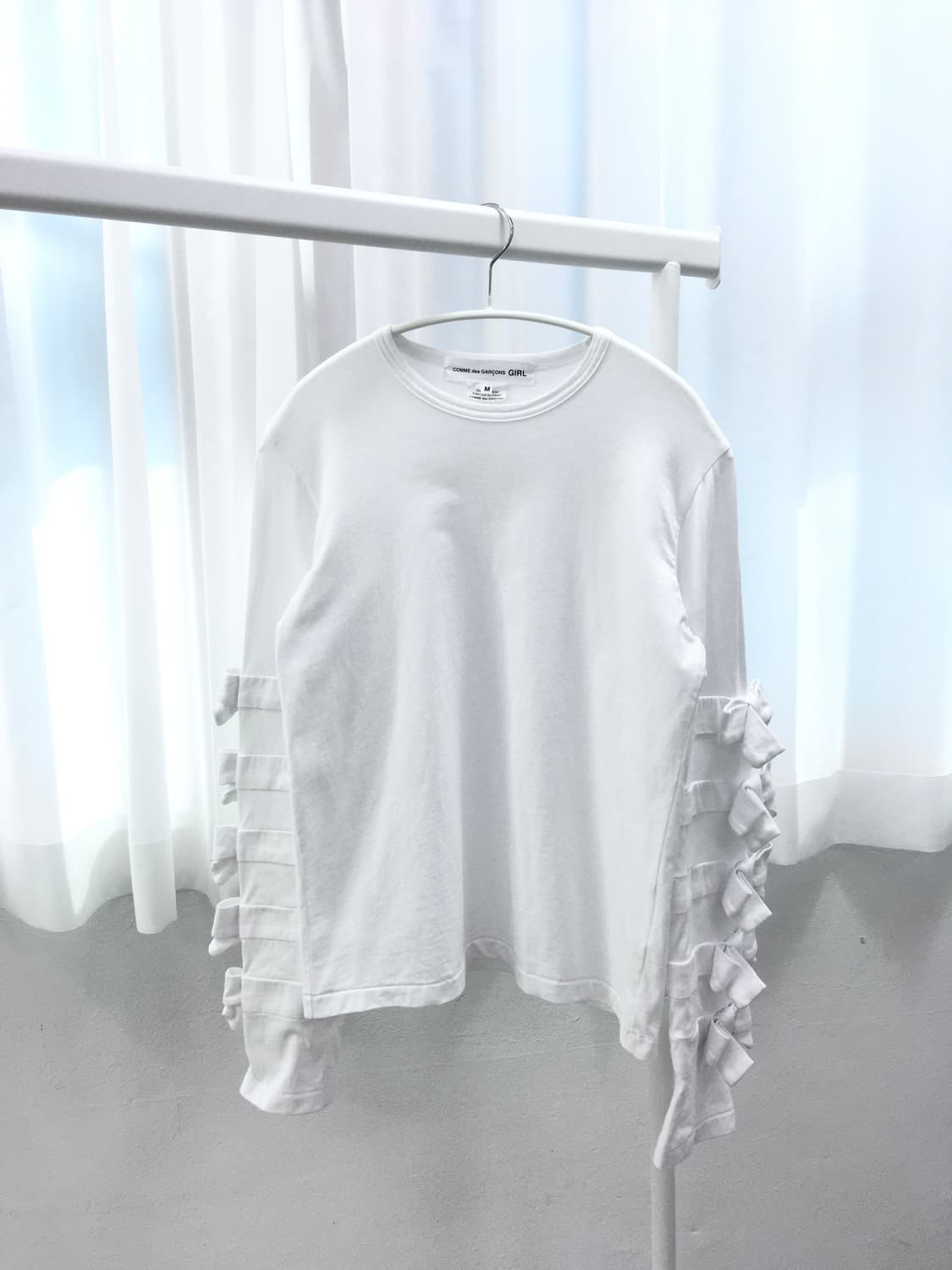 꼼데가르송 걸 멀티리본 탑 상품이미지5