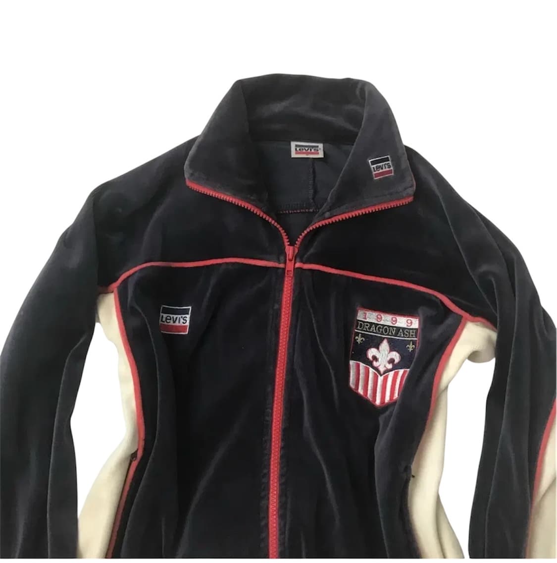 일본판 리바이스 올드스쿨 벨벳 집업 상품이미지2