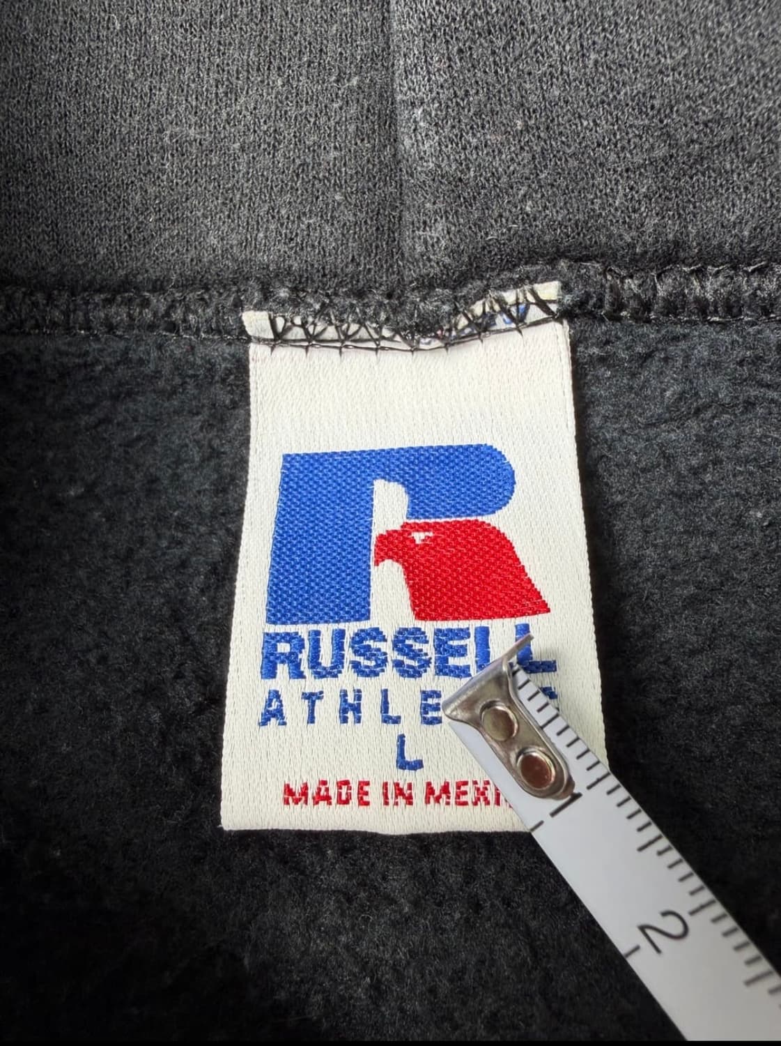 90s Russell Two Tone Zip up Hoodie 상품이미지2