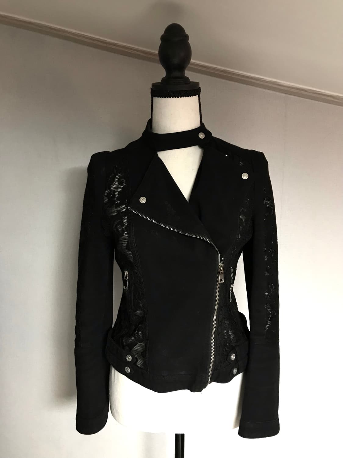 Shalang Lace Paneled Cotton Jacket 상품이미지1