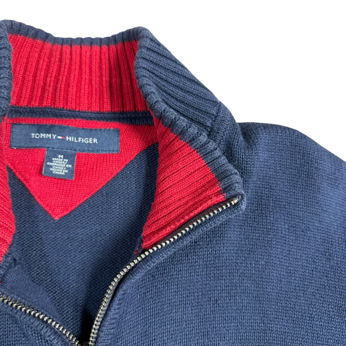 타미힐피거 니트집업 상품이미지2