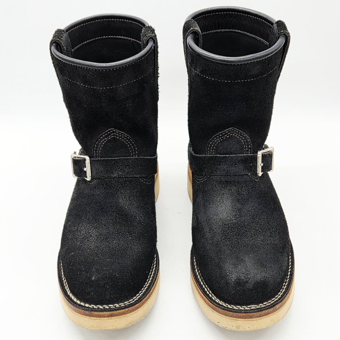 바이버그 스웨이드 숏 엔지니어드 부츠 블랙 (7) 상품이미지6