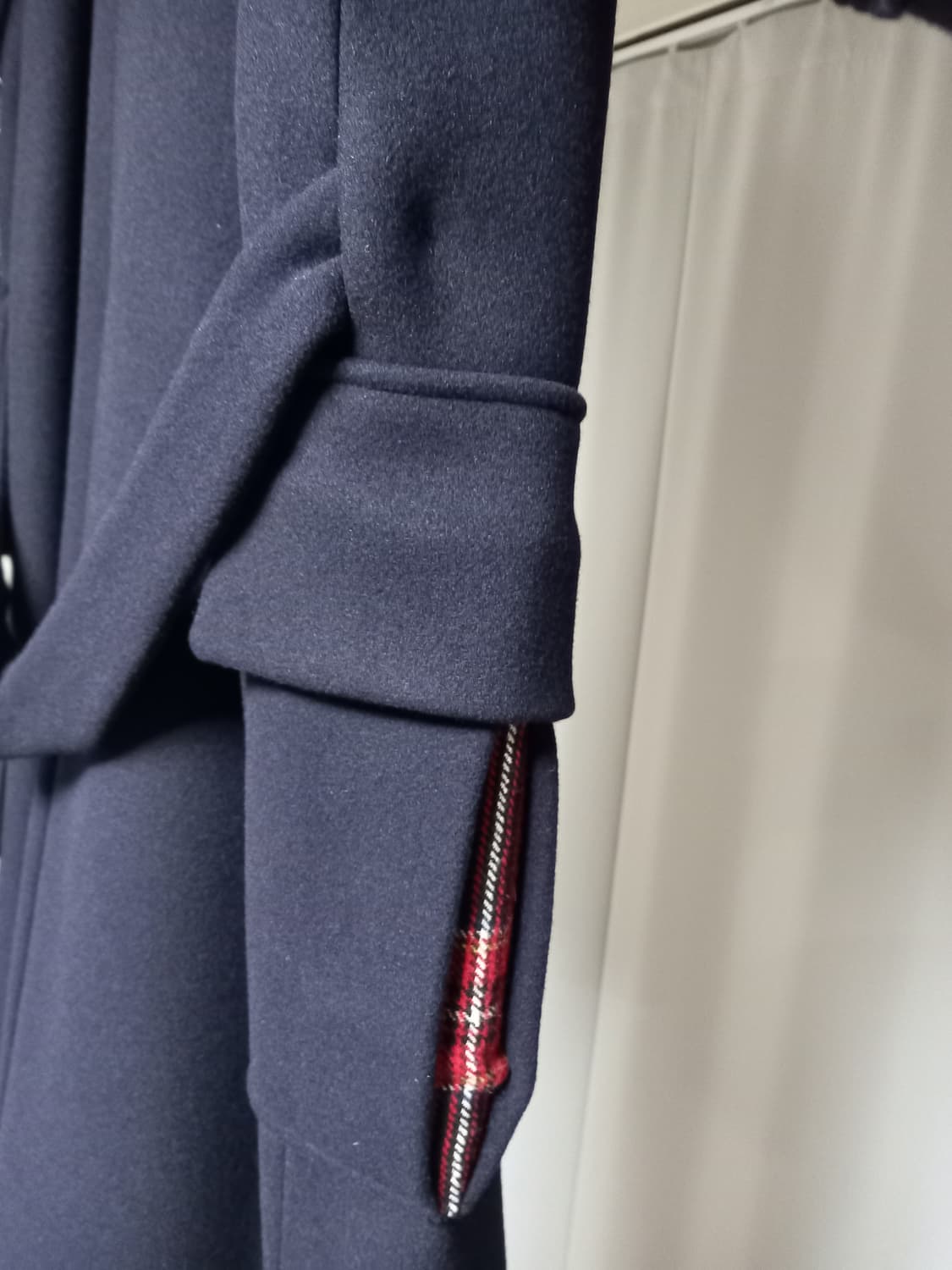 시스템옴므 캐시미어 울 코트 95 (네이비) 상품이미지4