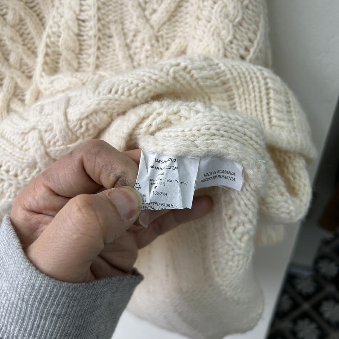 16155 - 막스마라 케이블 니트 상품이미지4