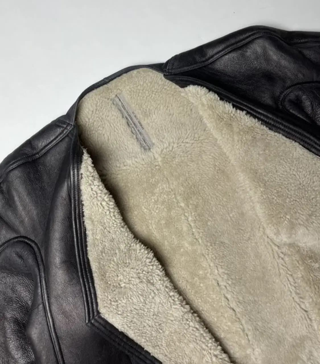 릭 오웬스 SPHINX F/W 15 코트(시어링-램스킨)해외발송 상품이미지8